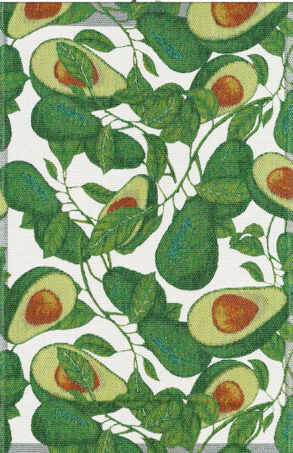 Avokado kökshandduk 40X60 - Ekelunds Linneväveri