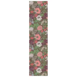 Blomsterfång löpare 35X140 - Ekelunds Linneväveri