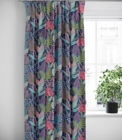 Botanic Arty gardiner - ett djärvt mönster med tropisk känsla