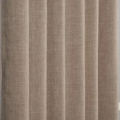 Charlie beige gardiner - elegant struktur och mjukt fall