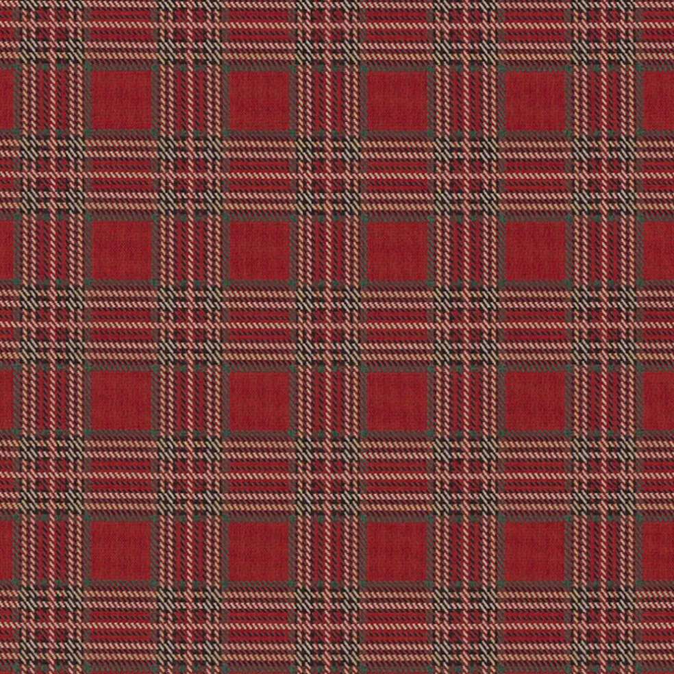 Check Classic Holiday gobeläng – Klassisk jultextil i rutmönster