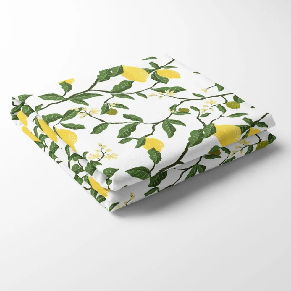 Citronträd gul bordsduk