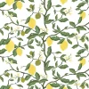 Citronträd gul kuddfodral
