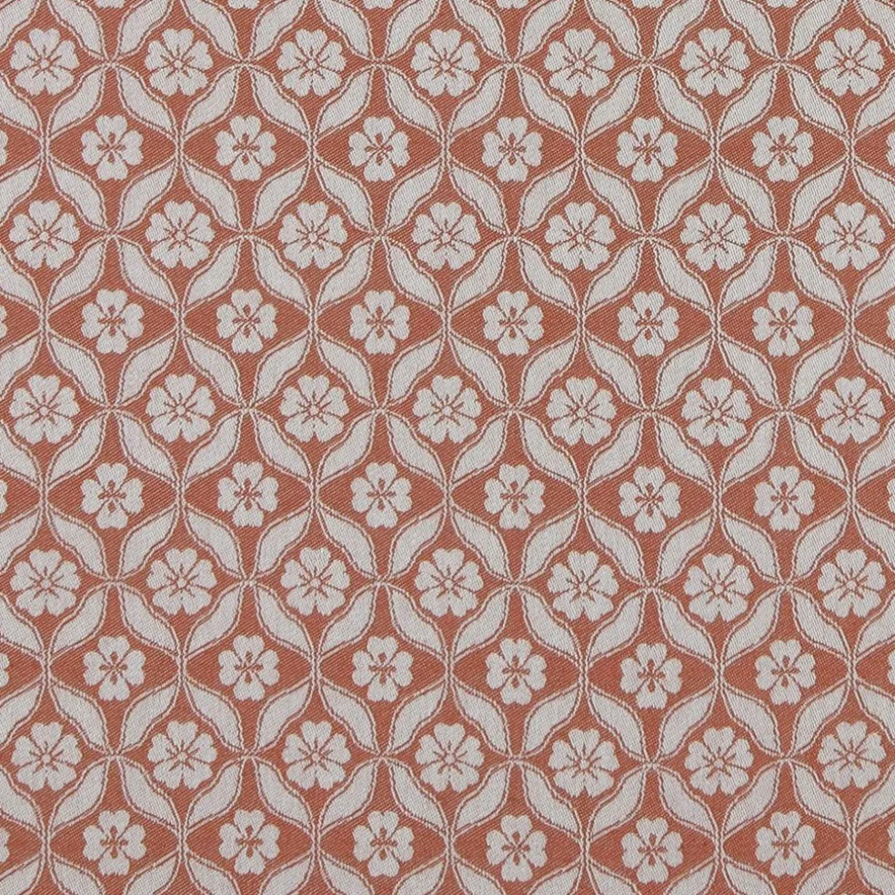 Clover terracotta tyg