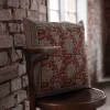 Dante rost kuddfodral 48x48cm - varm elegans med tidlös känsla