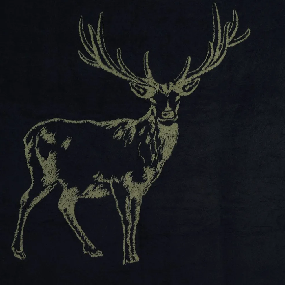Deer grön filt