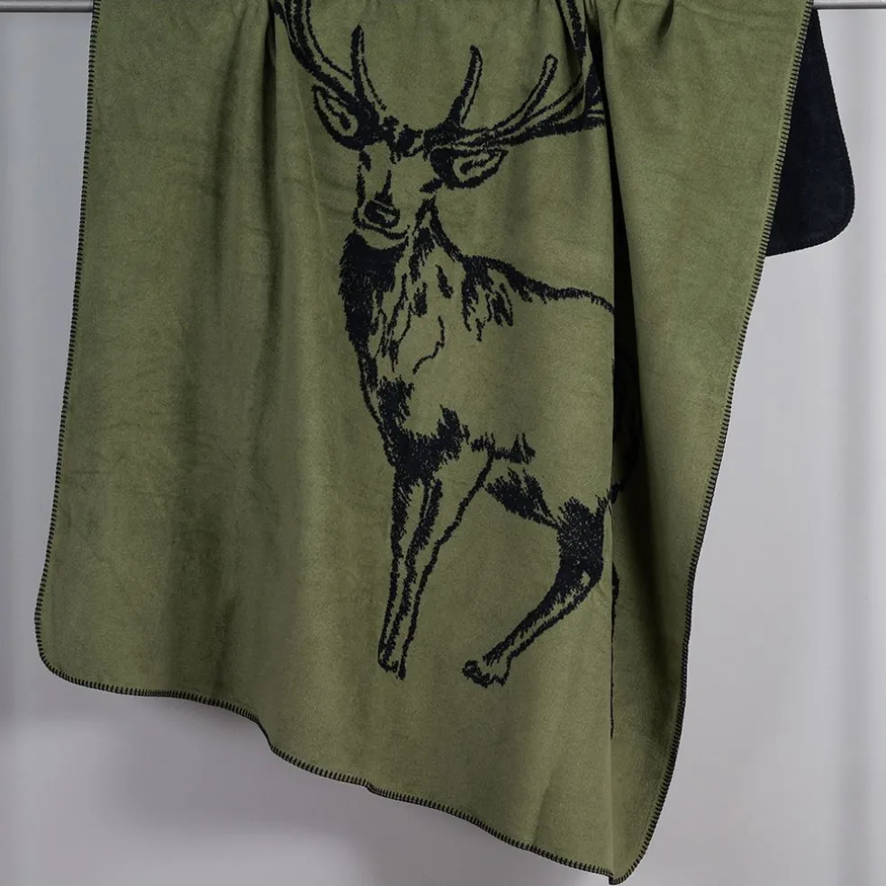 Deer grön filt