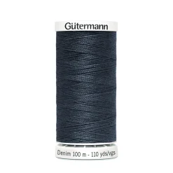 Denimtråd 100m Col.9455 grå