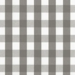 Dewon ljusgrå-vit rutigt tyg