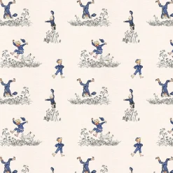 Emils Glädjeskutt beige bomullstyg – Emil i Lönneberga