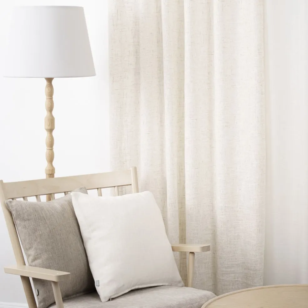 Enzo gardiner – elegant kombination av polyester och lin