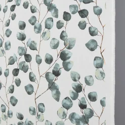 Eucalyptus leaves vit tyg