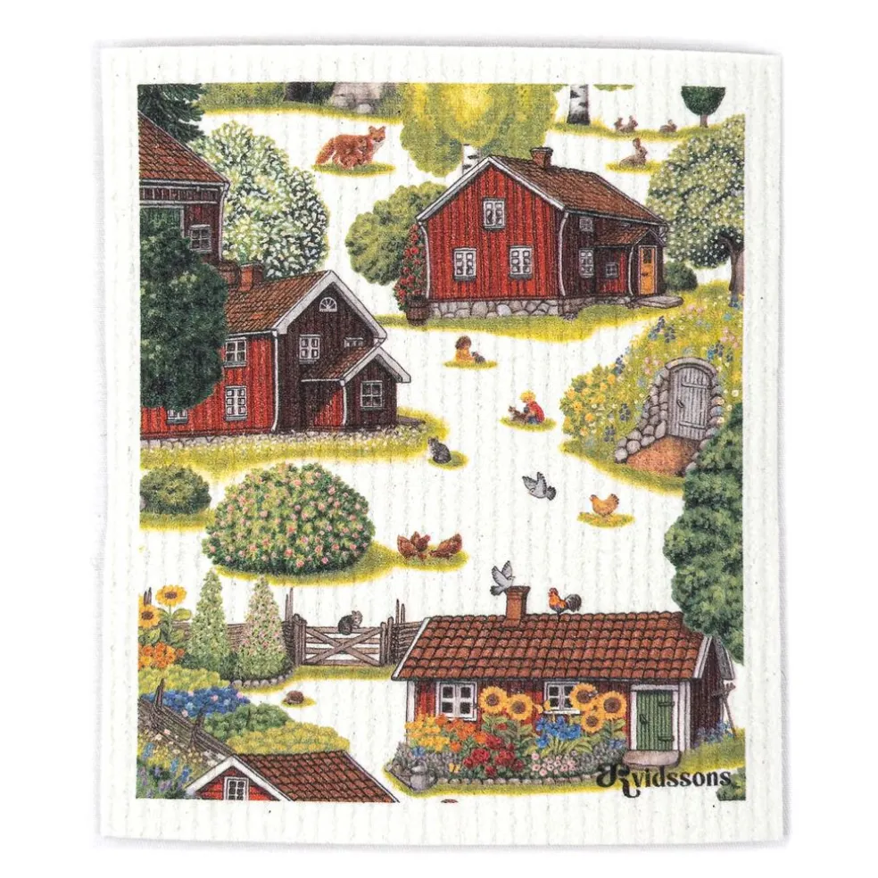 Ginaklunda disktrasa – lantligt motiv i naturligt material