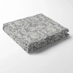 Grace beige bordsduk - Klassisk blommig Arts and Crafts design