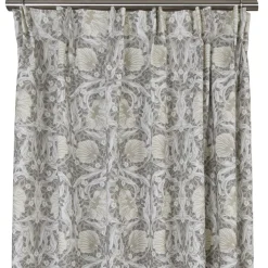 Grace beige gardiner - Klassisk blommig Arts and Crafts design