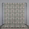 Grace svart tyg - Klassisk blommig Arts and Crafts design