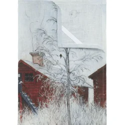 Gården kökshandduk - Carl Larsson