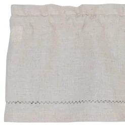 Hålsöm linne 35cm gardinkappa metervara