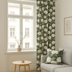 Hortensia grön gardiner