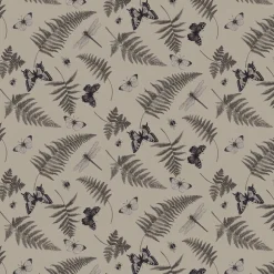 Humlan beige linnelook tyg