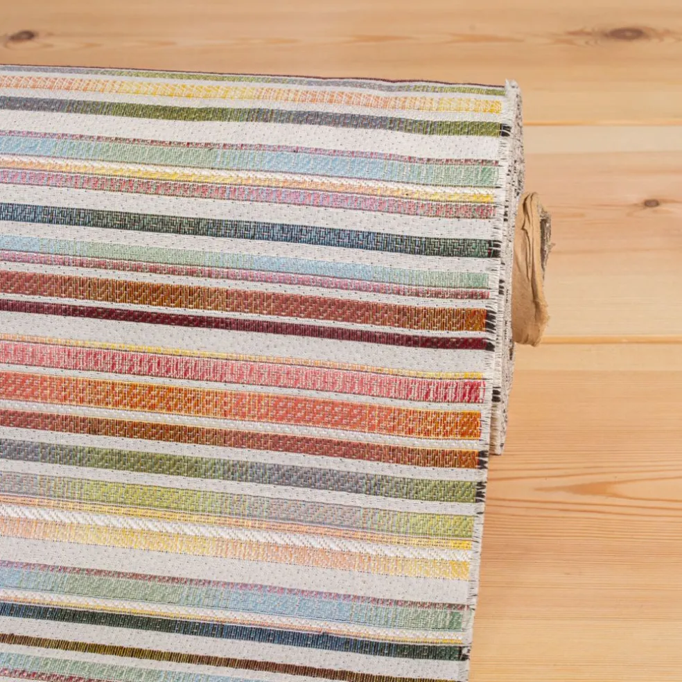Indian stripe tapestry möbeltyg