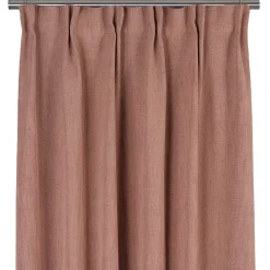 James rosa gardiner – Modern linne-look med lyxigt fall