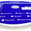 Kardborreband mjuk klister vit 20mm - 25m rulle