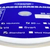 Kardborreband mjuk vit 20mm - 25m rulle