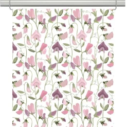 Luktärt rosa panelgardiner