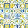 Mediterranean Mosaic tyg