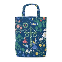 Midsommardans blå tygkasse