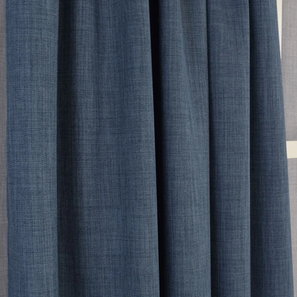 Milo denim gardiner – Tidlös design med fin struktur