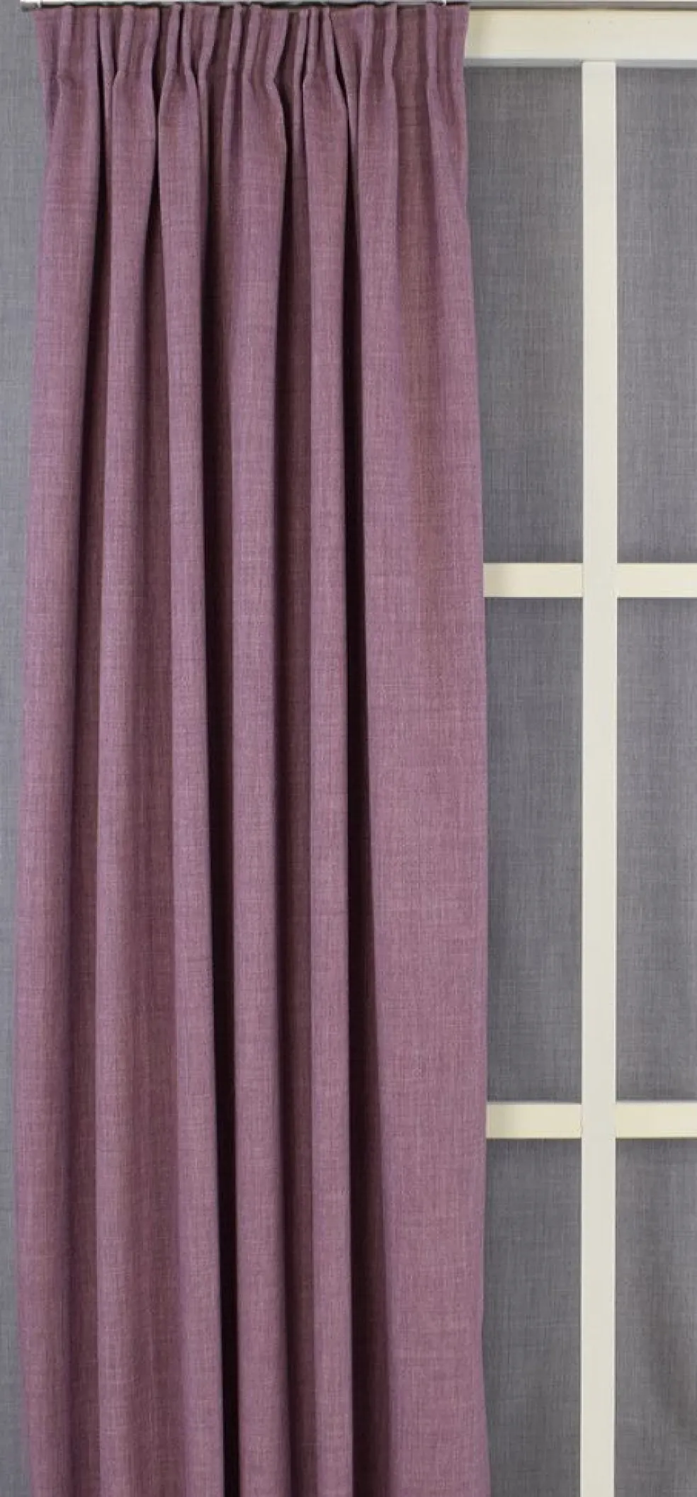 Milo grape gardiner – Tidlös design med fin struktur
