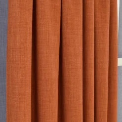 Milo orange gardiner - Tidlös design med fin struktur
