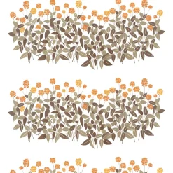 Ängsmark orange tyg