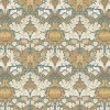 Opulence tyg -Slingrande blad, blommor och ornament