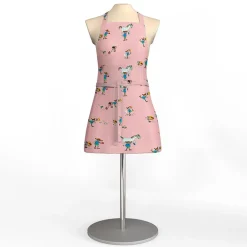 Pippi med vänner rosa – förkläde rosa