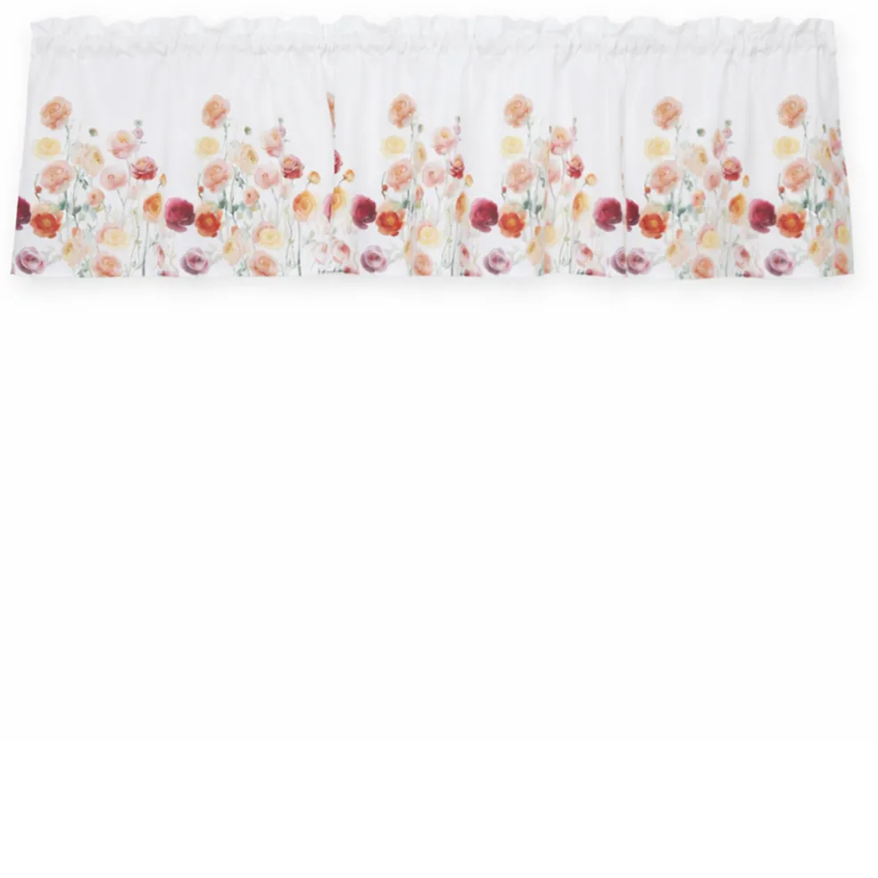 Primrose gardinkappa – blommig i pastell