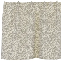Ramas beige gardinkappa metervara med kvistar och blad