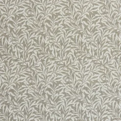 Ramas beige tyg med kvistar och blad