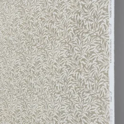 Ramas beige tyg med kvistar och blad