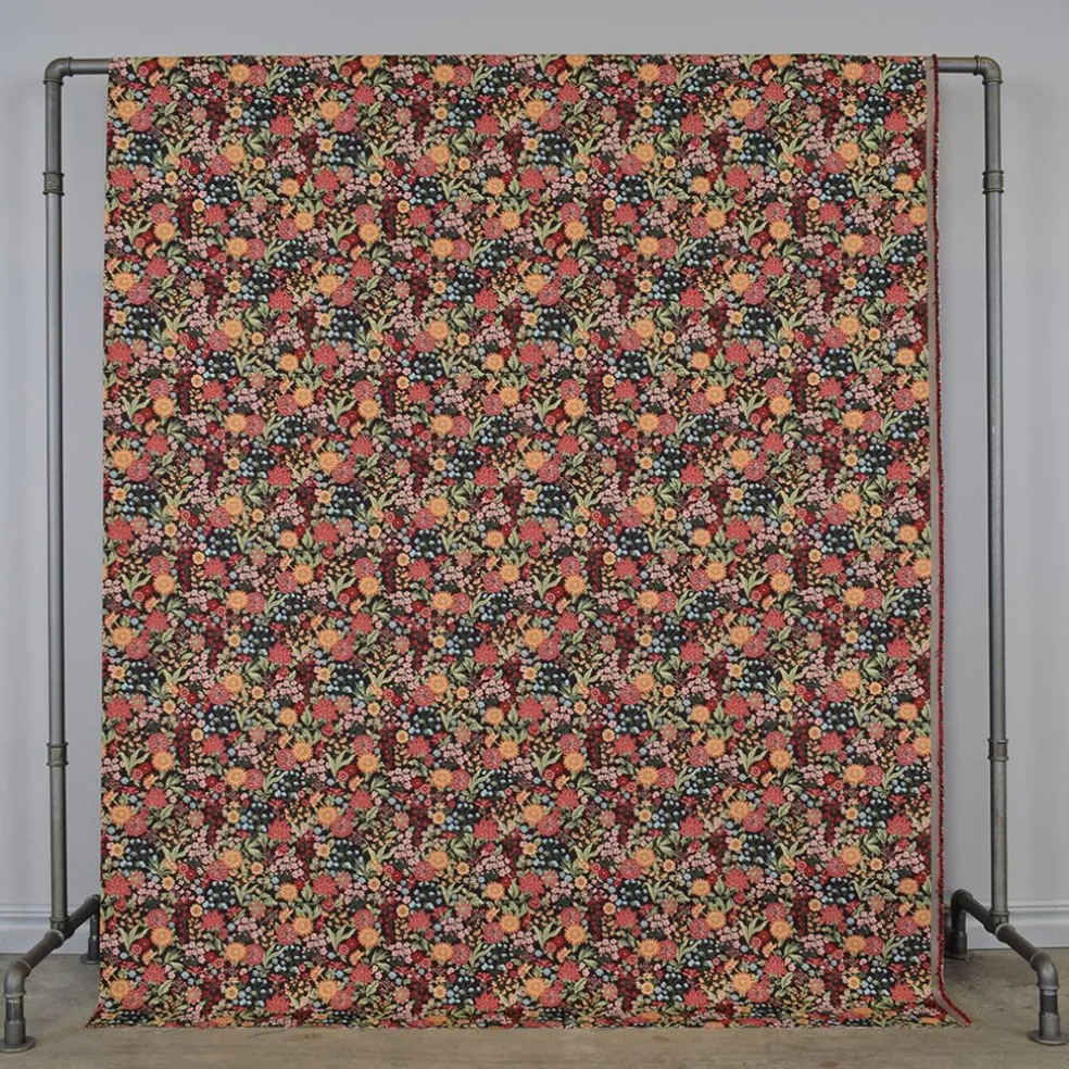 Romantic svart jacquard