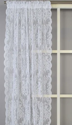 Rosanna vit spetsgardiner