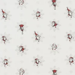 Snöflingan mini vit tyg