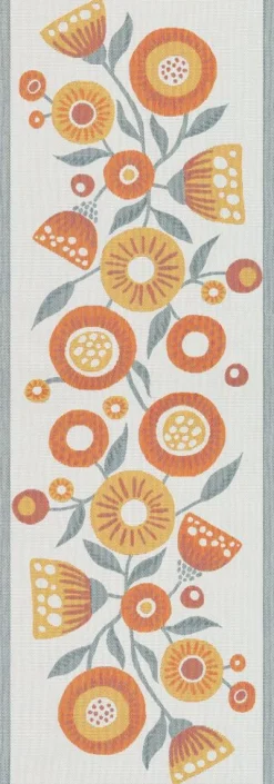 Solblomma löpare 35x100 - Ekelunds Linneväveri