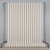 Straight Line outdoor beige randigt jacquardtyg
