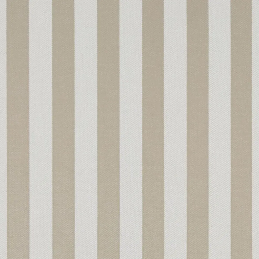 Straight Line outdoor beige randigt jacquardtyg