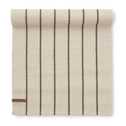 Striava beige löpare 35x120 cm