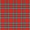 Tartan MINI röd skotskrutigt tyg