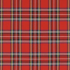 Tartan MINI röd skotskrutigt tyg